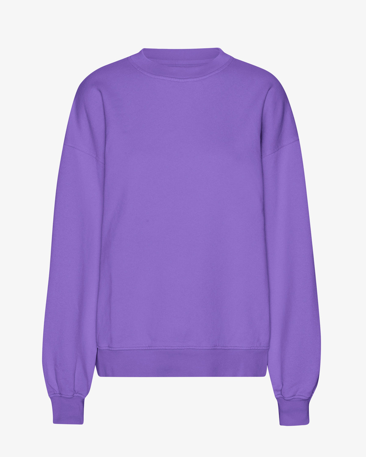 Organic Oversized Crew - Ultra Violet