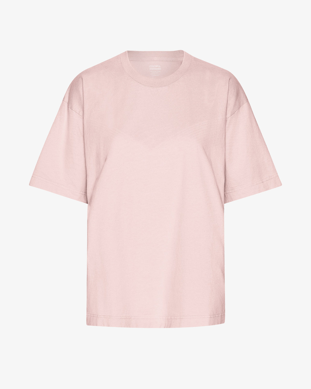 Oversized Organic T-Shirt - Faded Pink