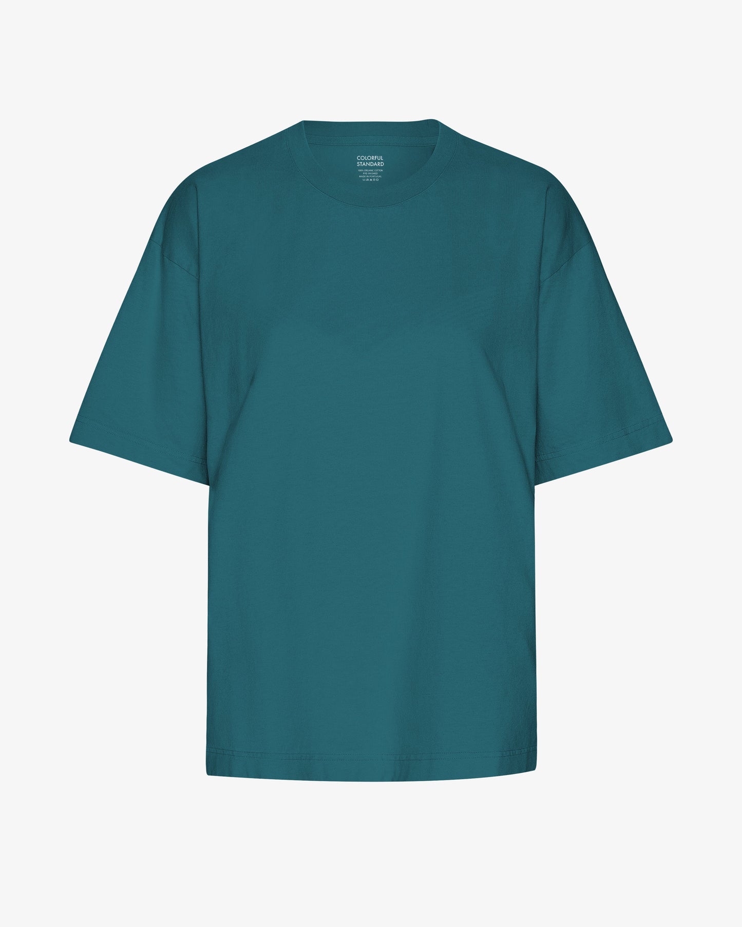 Oversized Organic T-Shirt - Ocean Green