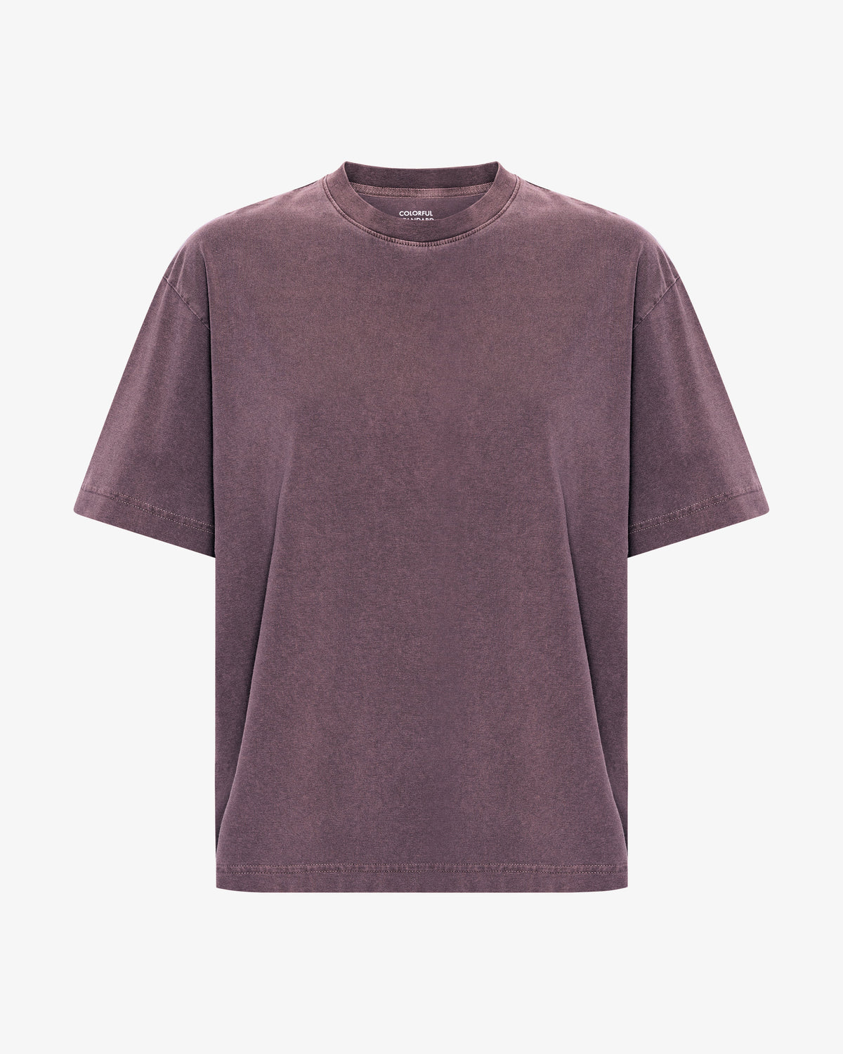 Oversized Organic T-Shirt - Faded Grape