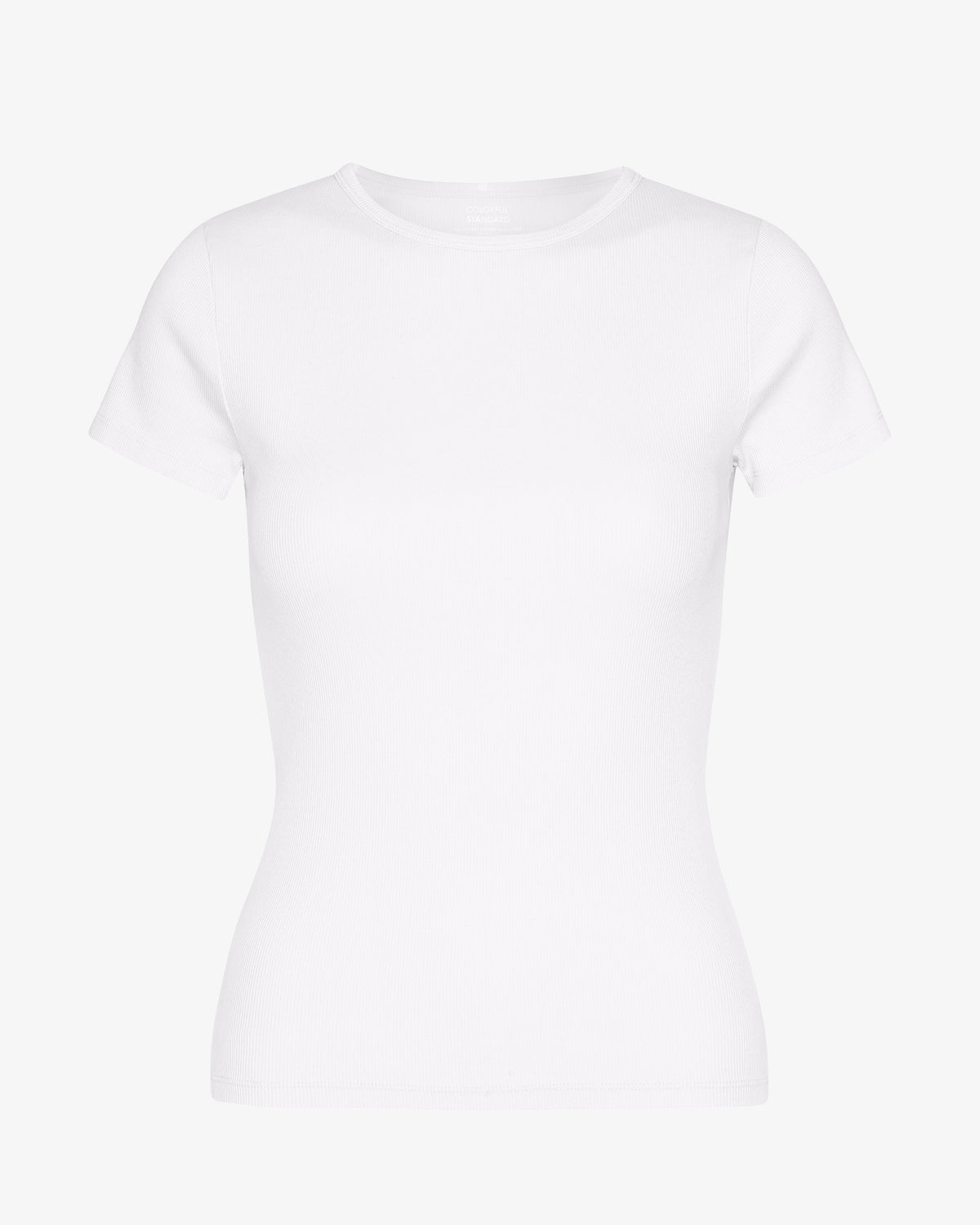 Organic Rib T-Shirt - Optical White