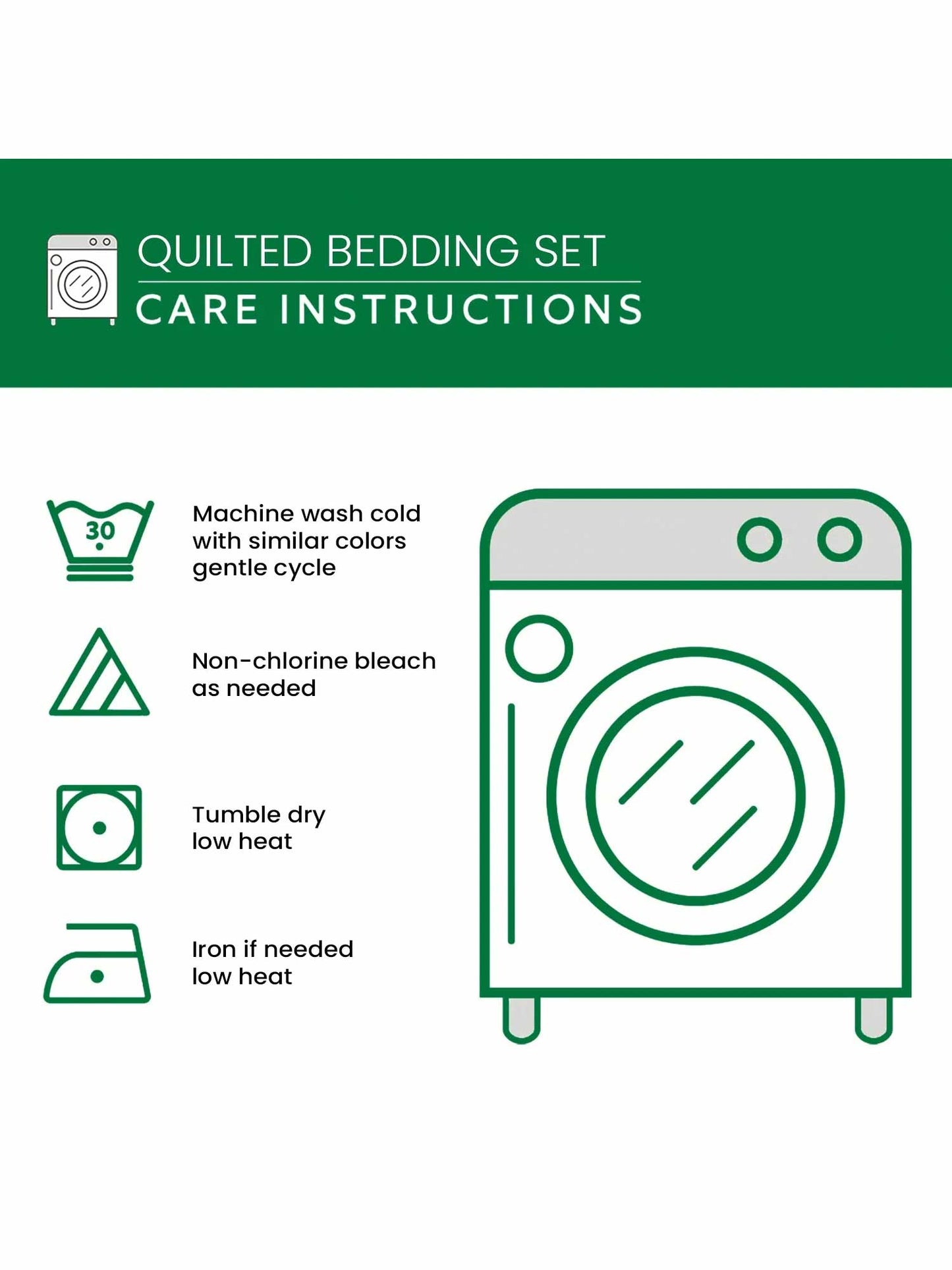 Tropical Sunset Palm Tree 3-Piece Quilted Bedding Set