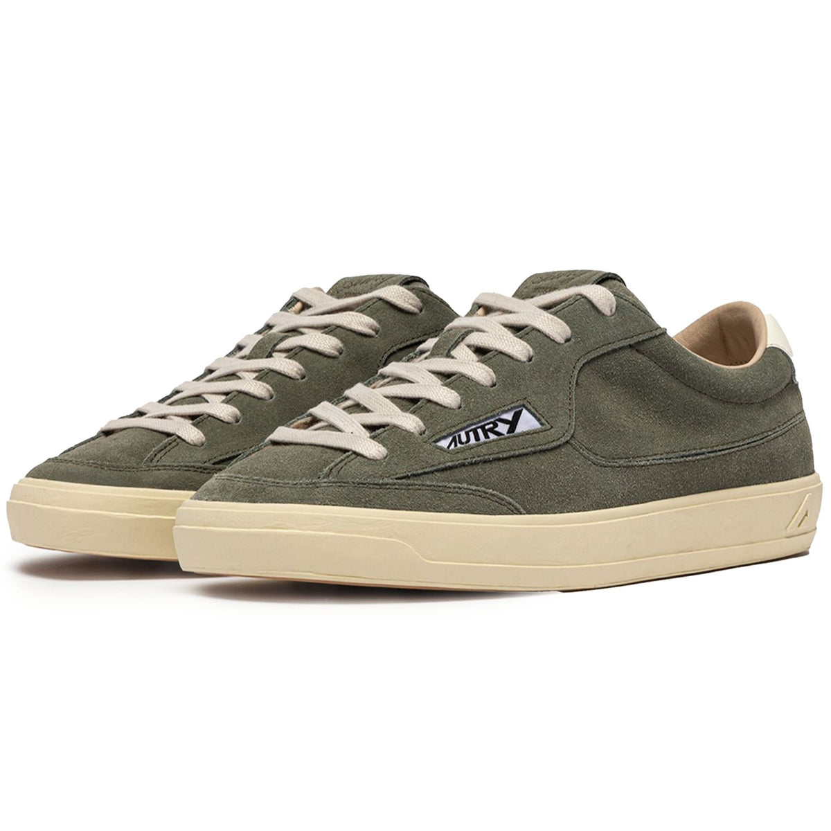 Autry Windscape Low Suede Sneakers - Green