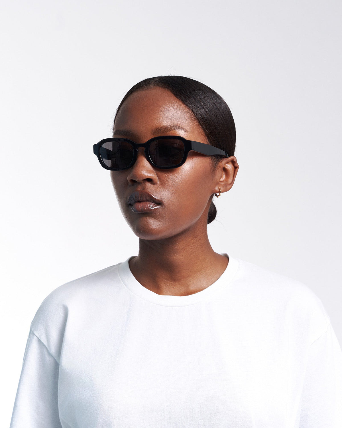Sunglass 01 - Deep Black Solid - Black