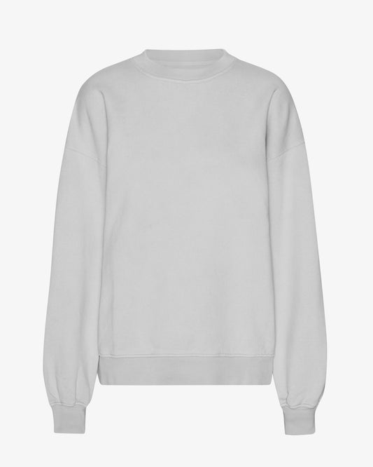 Organic Oversized Crew - Faded Grey