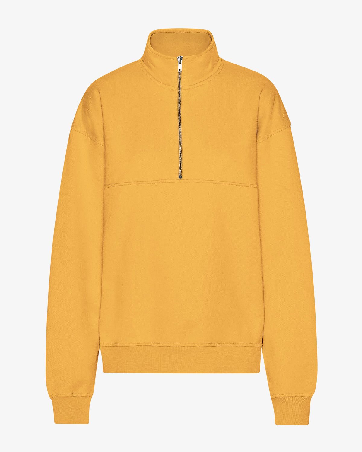 Organic Quarter Zip - Burned Yellow