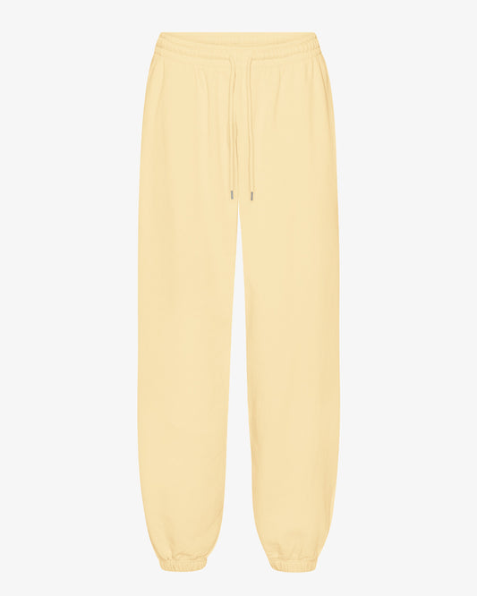 Organic Relaxed Sweatpants - Soft Yellow