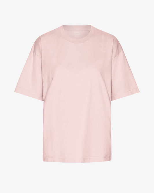 Oversized Organic T-Shirt - Faded Pink