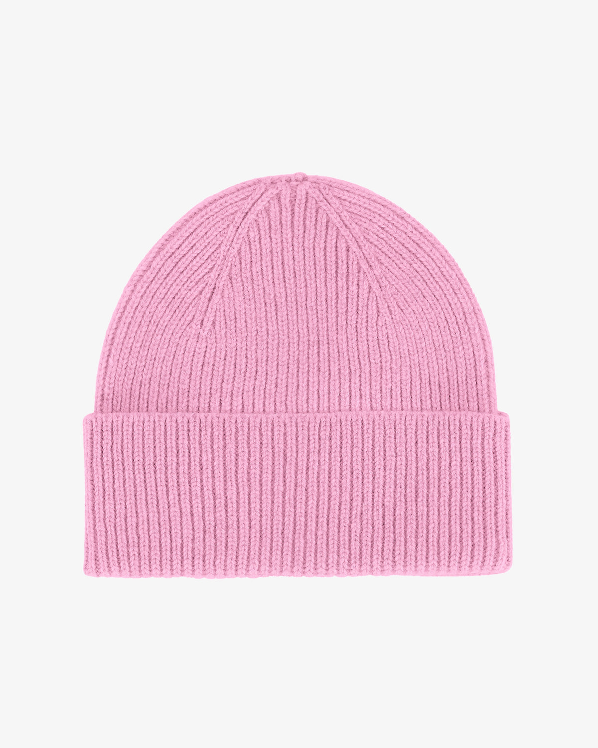 Merino Wool Beanie - Cherry Blossom